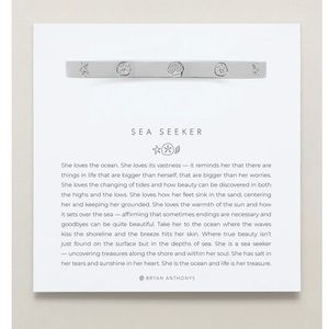 Sea Seeker bracelet Bryan Anthonys